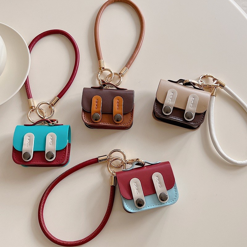 สําหรับ UGREEN HiTune T3 WS106 ANC/H5 เคสหูฟังหนัง Soft Sleeve หูฟังป้องกันปลอกพร้อมแหวน