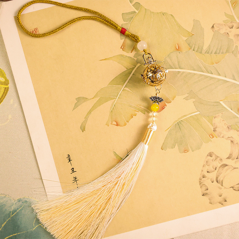 จิ่วจง สีม่วงสไตล์เดียวกันซองระฆังเครื่องประดับโบราณต้องห้ามเอวเครื่องประดับ - รูปที่ 3