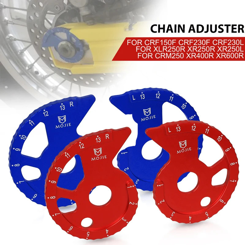 สําหรับHONDA XR250R XR400R XR600R XR 250 400 600 Rรถจักรยานยนต์อุปกรณ์เสริมโซ่ปรับอะไหล่Regulator XR