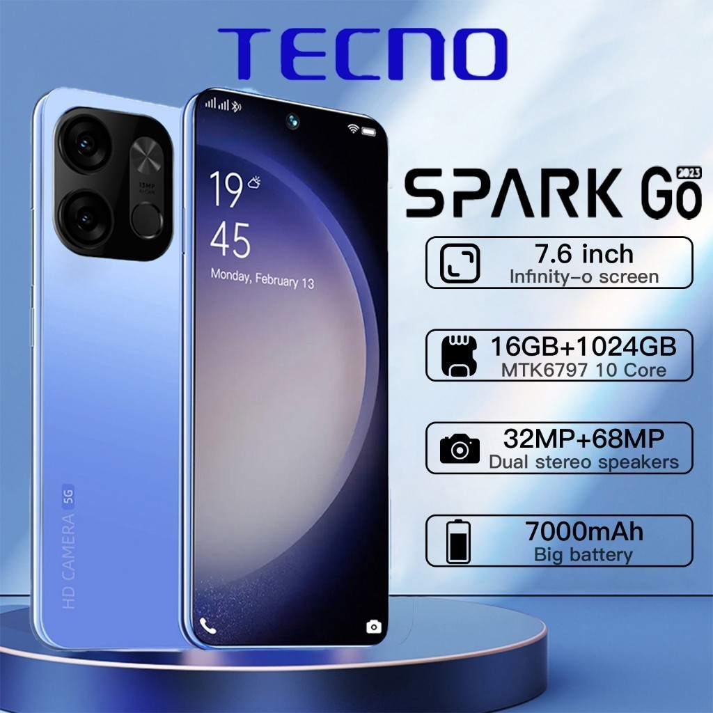 2025 Tecno Spark Go  ( 8GB RAM + 256GB ROM  ) - Octa-Core - 16MP Clear Rear Camera - 5000mAh Battery