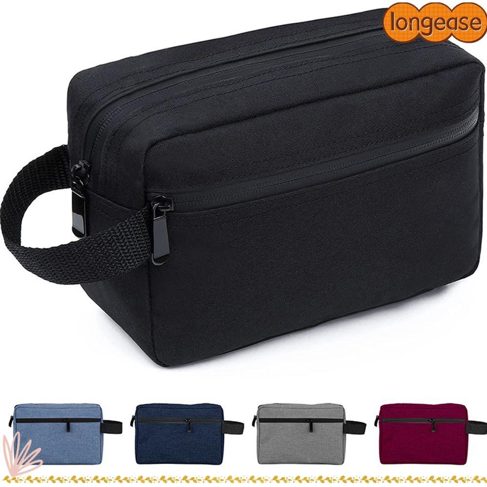 LONGE Wash Handbag Fashion Electronic Digital Canvas Waterproof Storage Pouch