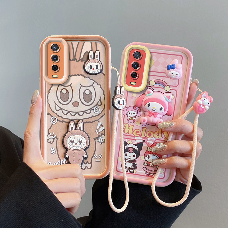เคส Vivo Y20 เคส Vivo y12s Y20s เคสโทรศัพท์Tpuตุ๊กตา3dน่ารักสําหรับกรณีVivo y12s Y20sกรณี