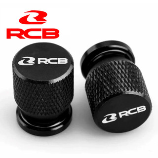 Racing Boy 2PCS Motorcycle Tire Valve Cap Pito Aluminum Alloy RCB for Yamaha mio i125 Aerox V2 V1 NMAX155
