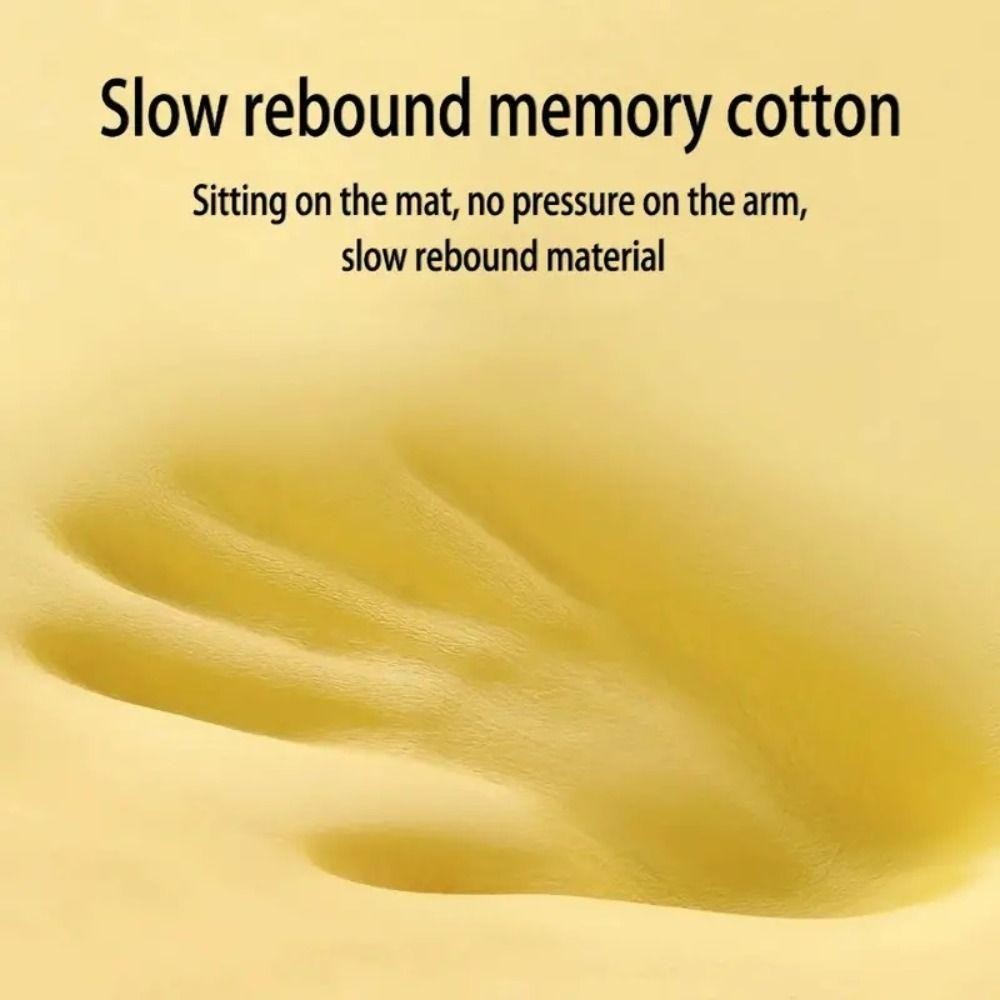 PUREHAIRBEAUTY เบาะรองนั่ง,เมมโมรี่โฟม เบาะรองเก้าอี้สํานักงานหนา 4 ซม., เบาะเอวกันลื่นระบายอากาศนุ่มพิเศษสําหรับนั่งยาวเอวสนับสนุนบรรเทาอาการปวด - รูปที่ 3