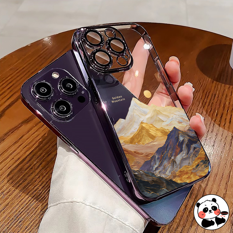 หรูหราชุบเคสโทรศัพท์สําหรับiPhone 16E 16 15 14 Plus 13 Mini 11 Pro Max XS Max X 16ProMax 15ProMax 14