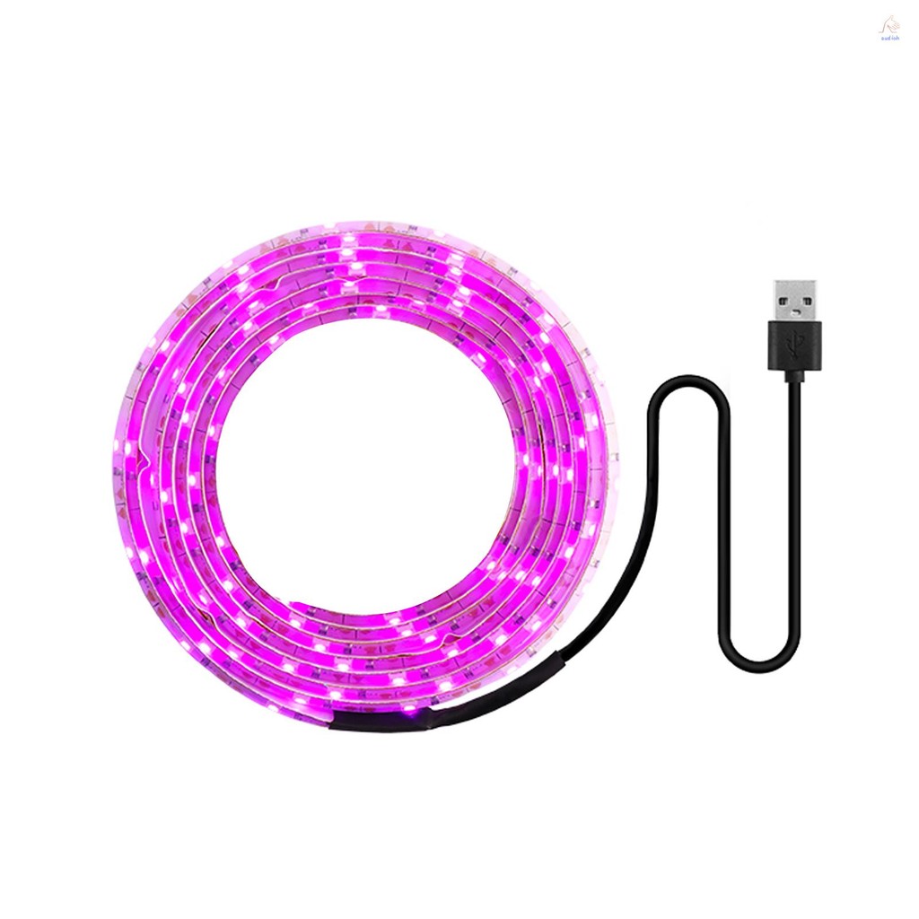 LED Grow Light Full Spectrum USB Grow Light Strip 0.5M 2835 SMD DC5V LED Phyto เทปสําหรับเมล็ดพืชดอก