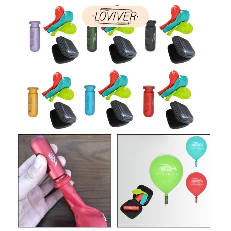 ดําน้ําหู Equalization Freediving หูความดัน Balance แบบพกพา Equalizer พร้อมกล่องเก็บอลูมิเนียมเครื่องมือการฝึกอบรม