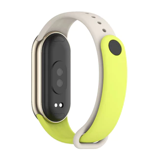 MIJOBS สำหรับ Mi Band 10 9 8 สายรัด TPU ขั้วต่อโลหะ สายนาฬิกาสปอร์ตกันน้ำสำหรับผู้ชายและผู้หญิง