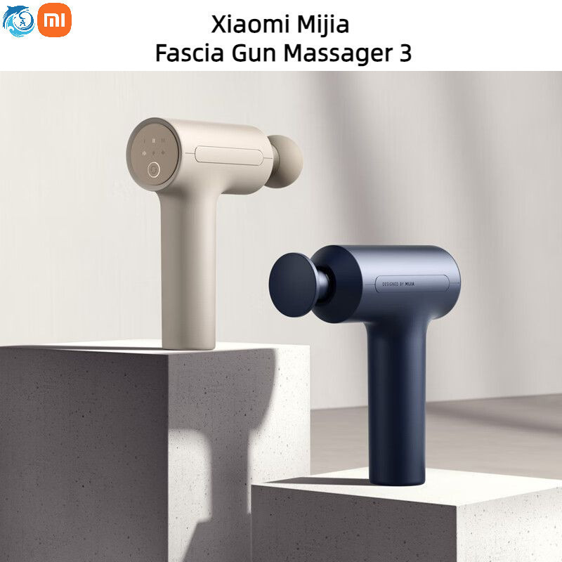 Xiaomi Mijia Fascia ปืน 3 Fascia ปืน Thrust Massager Soothing กล้ามเนื้อลึกอายุการใช้งานแบตเตอรี่ยาวนานนวด USB ชาร์จไร้สายแบบพกพานวดลึกของขวัญกีฬา