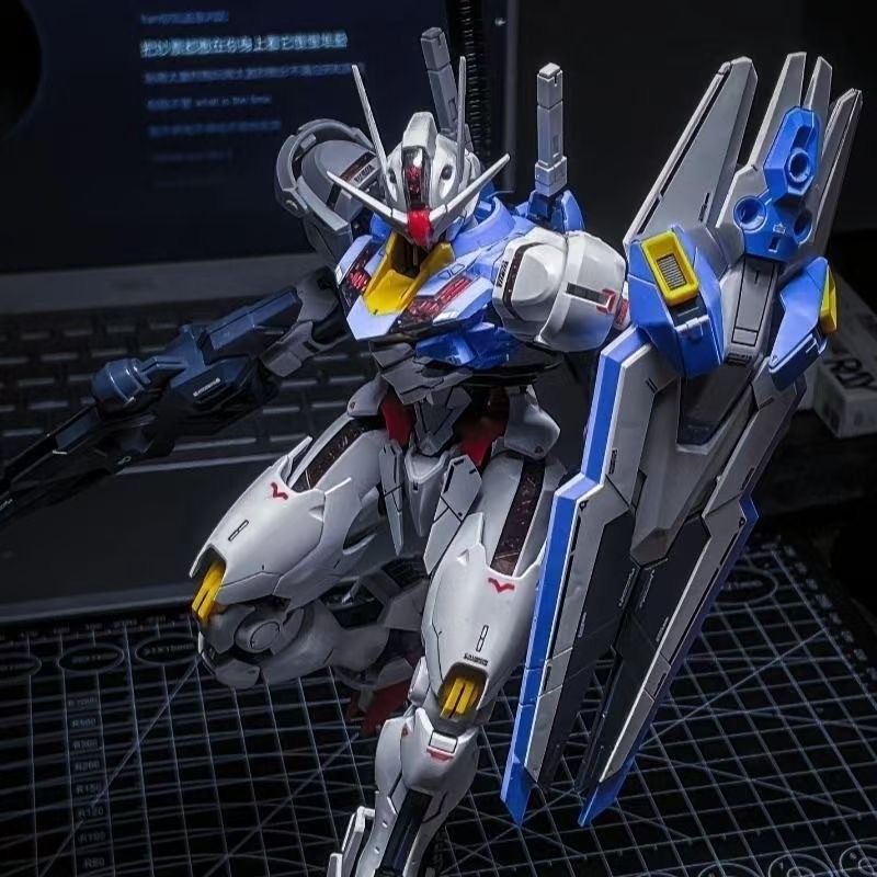 แม่มดจาก Mercury Full Mechanics 1/100 Mobile Suit Gundam Gundam Aerial Fighter Assembly Model