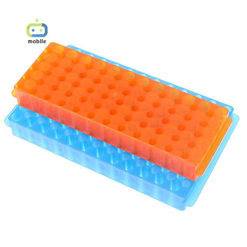 [maygood] ใหม่คุณภาพสูง 60 ซ็อกเก็ต Centrifuge หลอดทดลอง Rack Dual Purpose Double Panel 0.5ml/1.5ml {TH}