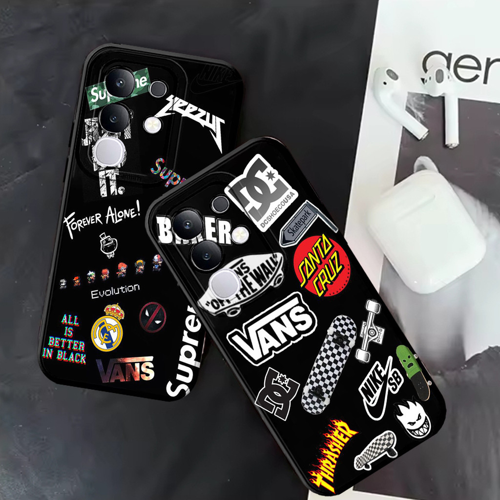 Vivo Y29 Y28 Y19s - Softcase - K3ren Motif - Bumper - Fashion Case - TPU Softcase