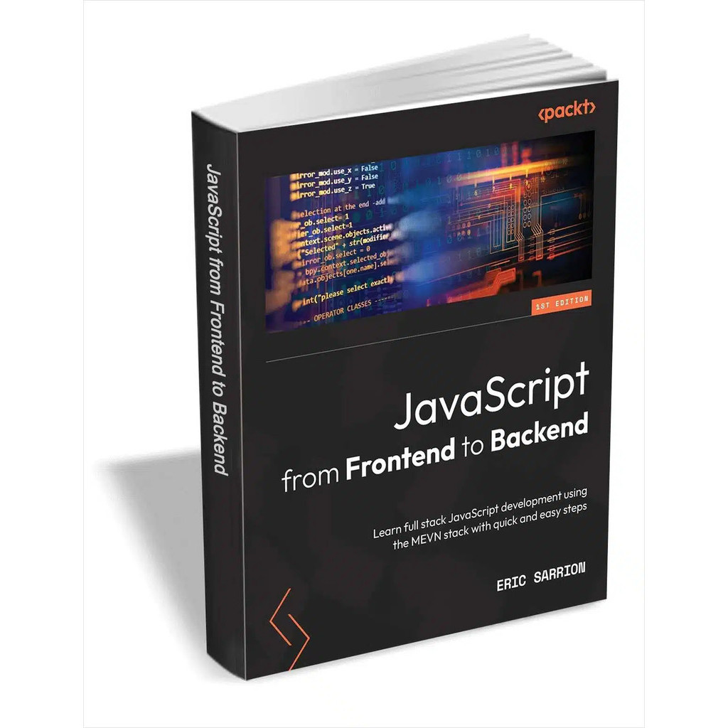 ขายหนังสือ JavaScript จากด้านหน้าสู่ Backend