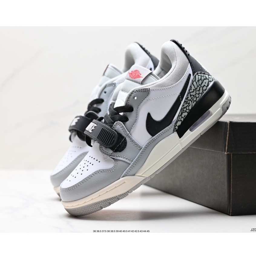 Nike Air Jordan Legacy 312 Low White/Green กางเกงวัฒนธรรมลําลองบาสเก็ตบอล