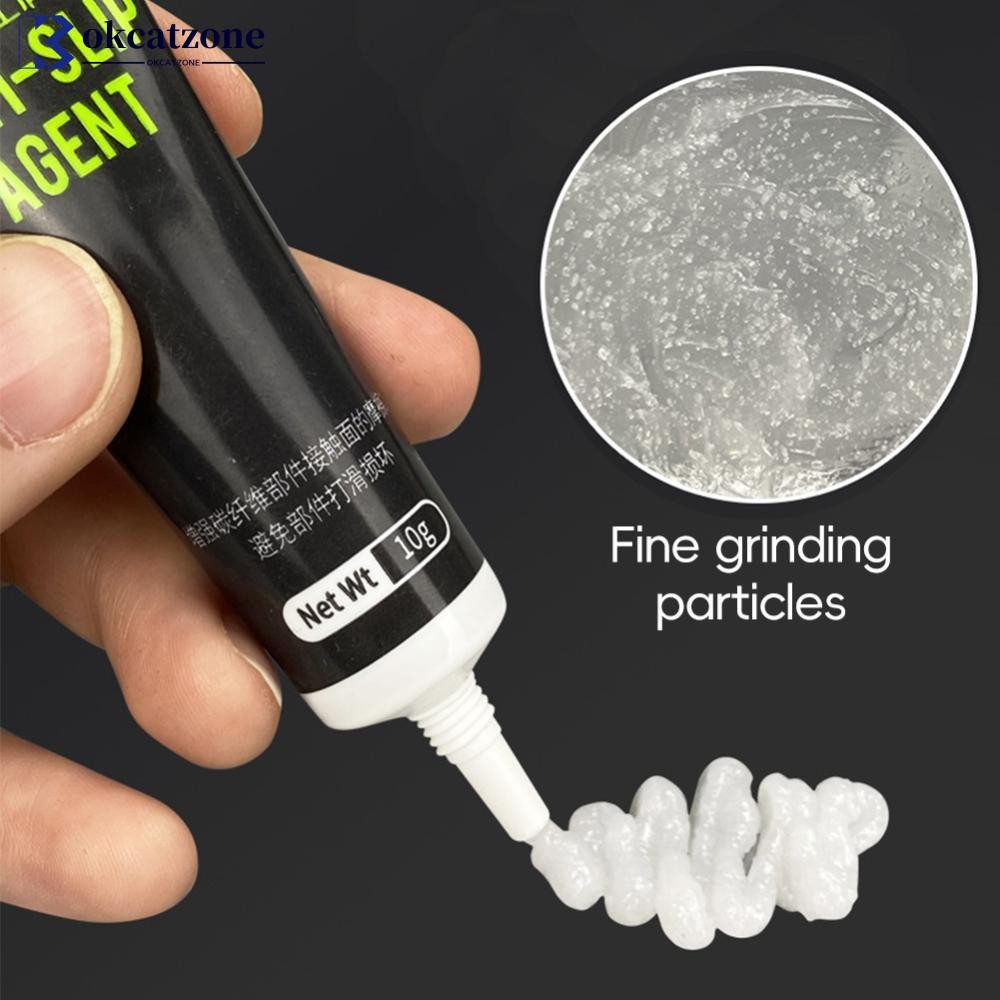 OKCATZONE 1Tube 10G จักรยานเสือภูเขาคาร์บอนไฟเบอร์ Anti-SLIP Agent จักรยาน Handlebar ที่นั่งหลอด Ant