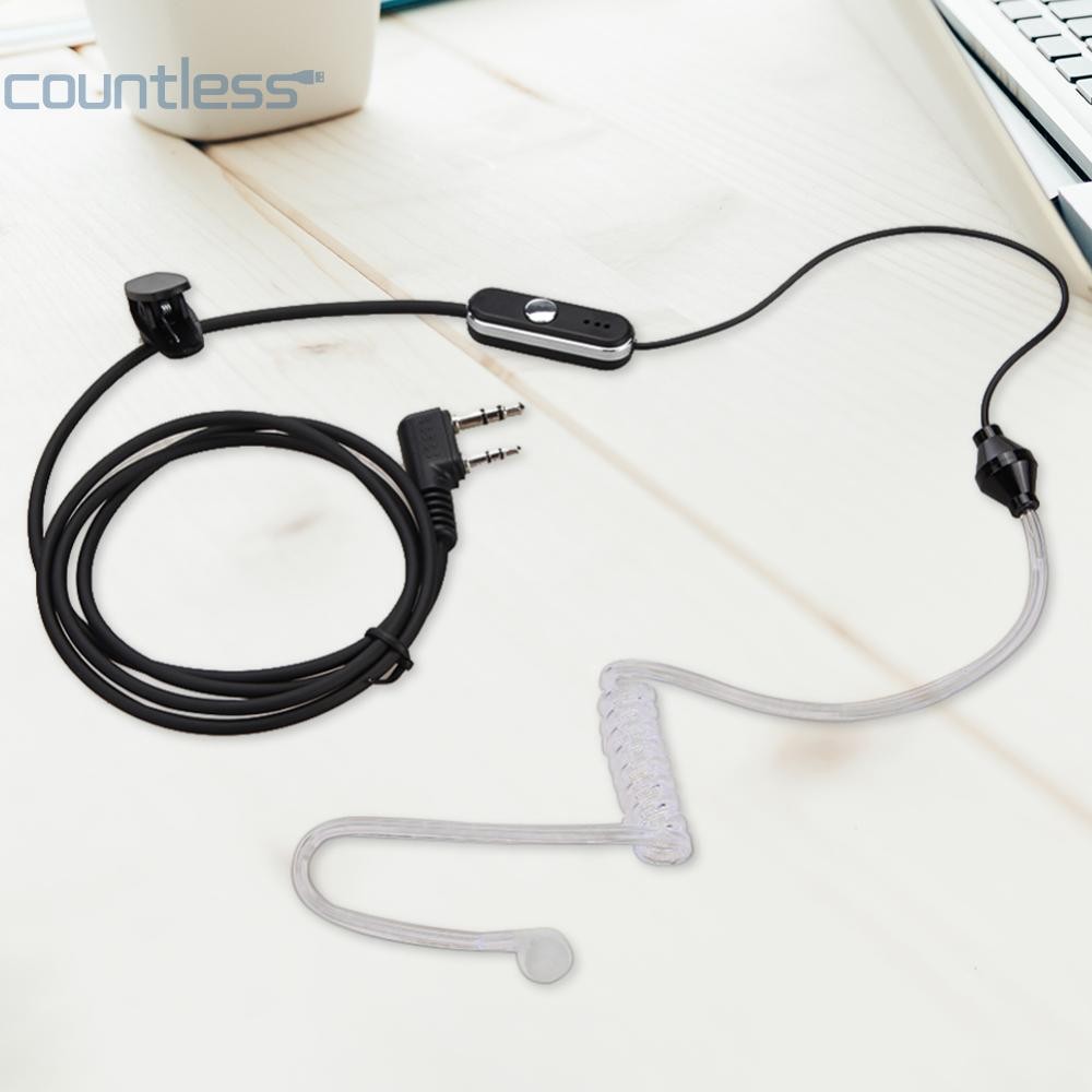 - หูฟังพลาสติก หูฟังหูฟัง PTT MIC หูฟังสําหรับวิทยุ Retevis [เคาน์เตอร์]