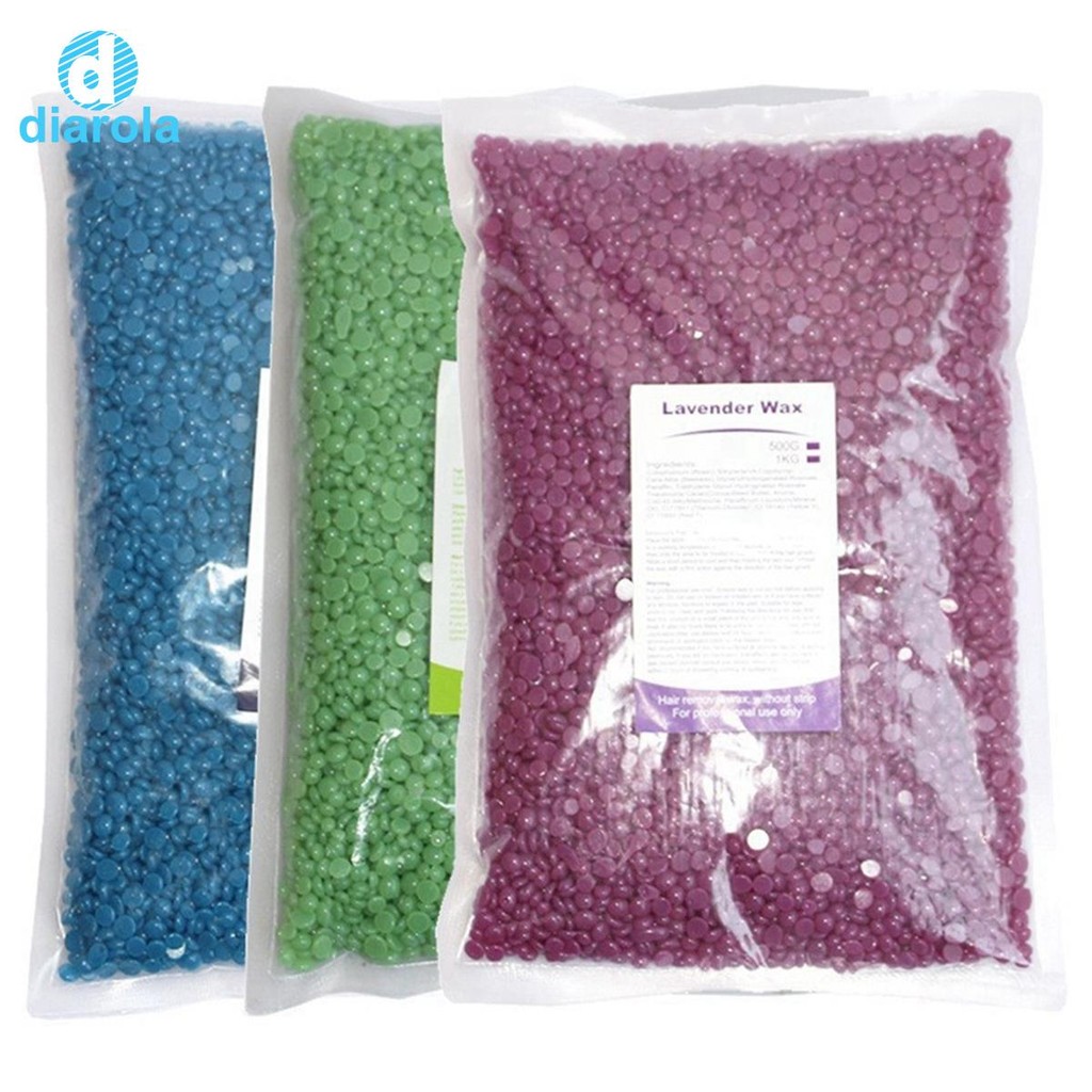 500g Wax Wax Beans สําหรับกําจัดขน Full Body Hot Film Hard Depilatory Wax ลูกปัดสําหรับ Wax เครื่องทําความร้อนสไตล์ 6 diarolath - รูปที่ 3