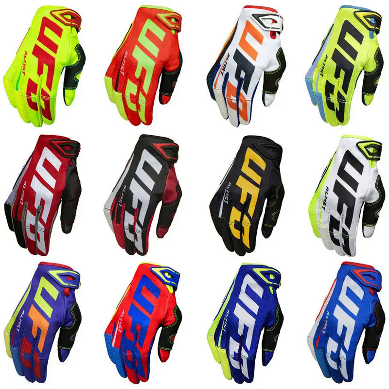 UFO Almst Off-Road Motorcycle Gloves Enduro Shockproof Mens Racing Guantes Moto Cross Luvas Motorbik
