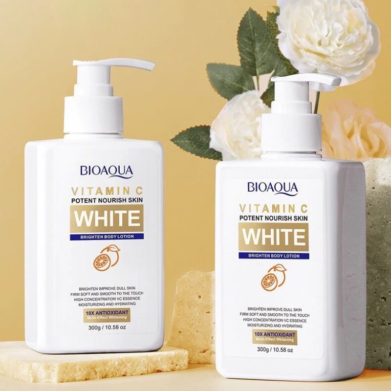 Bioaoua วิตามินซี ไวท์เทนนิ่ง และ บอดี้มิลค์ เพิ่มความกระจ่างใส ให้ความชุ่มชื้น ให้ความชุ่มชื้น และไวท์เทนนิ่งบอดี้มิล thumbnail 3