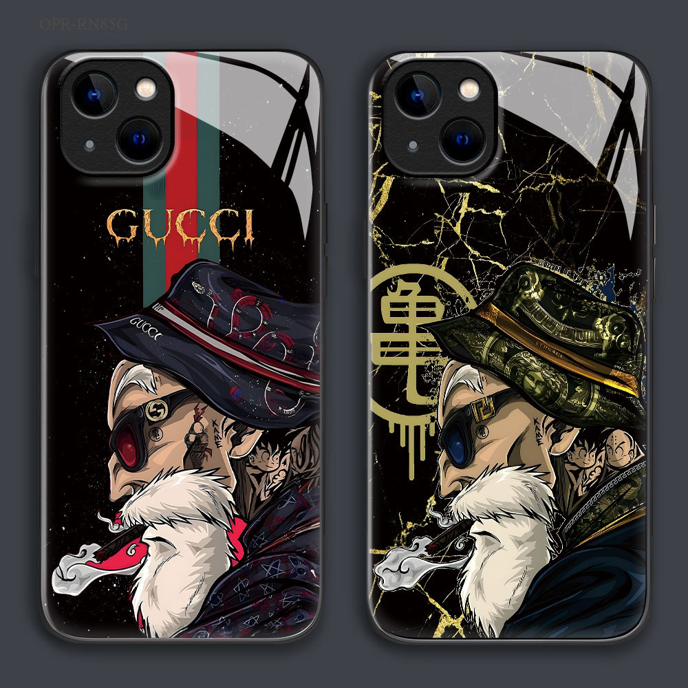 เคส For เคสแข็ง OPPO Reno 12 12F 11 11F 10 8 8T 8Z 7 7Z 6Z 6 5 4 2 4Z 2F F11 F9 F7 F5 Pro Youth 4G 5G ออปโป้ Glass BLK