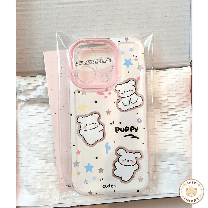 เคส Infinix Hot 30i 11 20 10 Play Smart 8 7 5 6 Tecno Spark GO 2024 10C 20C 10 Note 30 กราฟฟิตีลูกสุนัขน่ารัก
