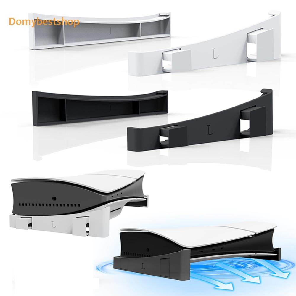 ขาตั้งแนวนอนพร้อมอุปกรณ์เสริมฐานขาตั้งด้านข้าง Mads กันลื่น Host Rack Storage Holder สําหรับ PS5 Slim Disc & Digital Edition [Domybestshop.th]
