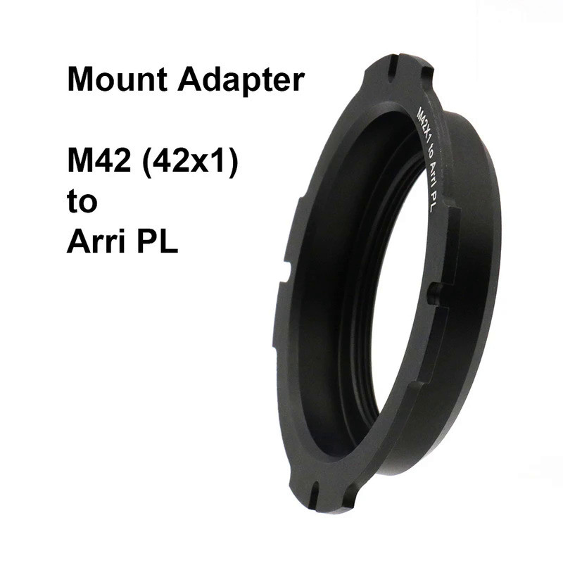 M42-PL For M42 (42x1) lens - Arri PL Mount Adapter Ring M42-Arri Aluminum Alloy for M42 lens which O