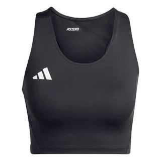 adidas วิ่ง เสื้อครอปสำหรับวิ่ง Adizero Essentials ผู้หญิง สีดำ IY5506