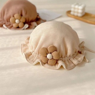 ดอกไม้น่ารักเด็กถังหมวกฤดูใบไม้ผลิฤดูใบไม้ร่วงกํามะหยี่อบอุ่…