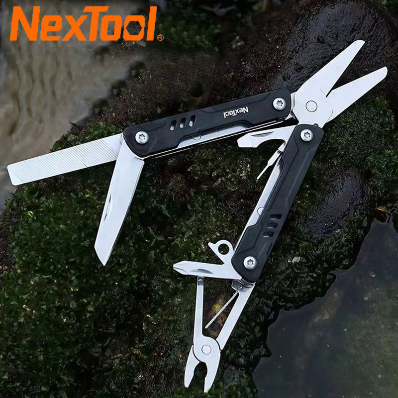 NexTool Mini Sailor Scissors Version 10 in 1 edc Multitools Hand Pliers Tools Mini Pocket Folding Kn