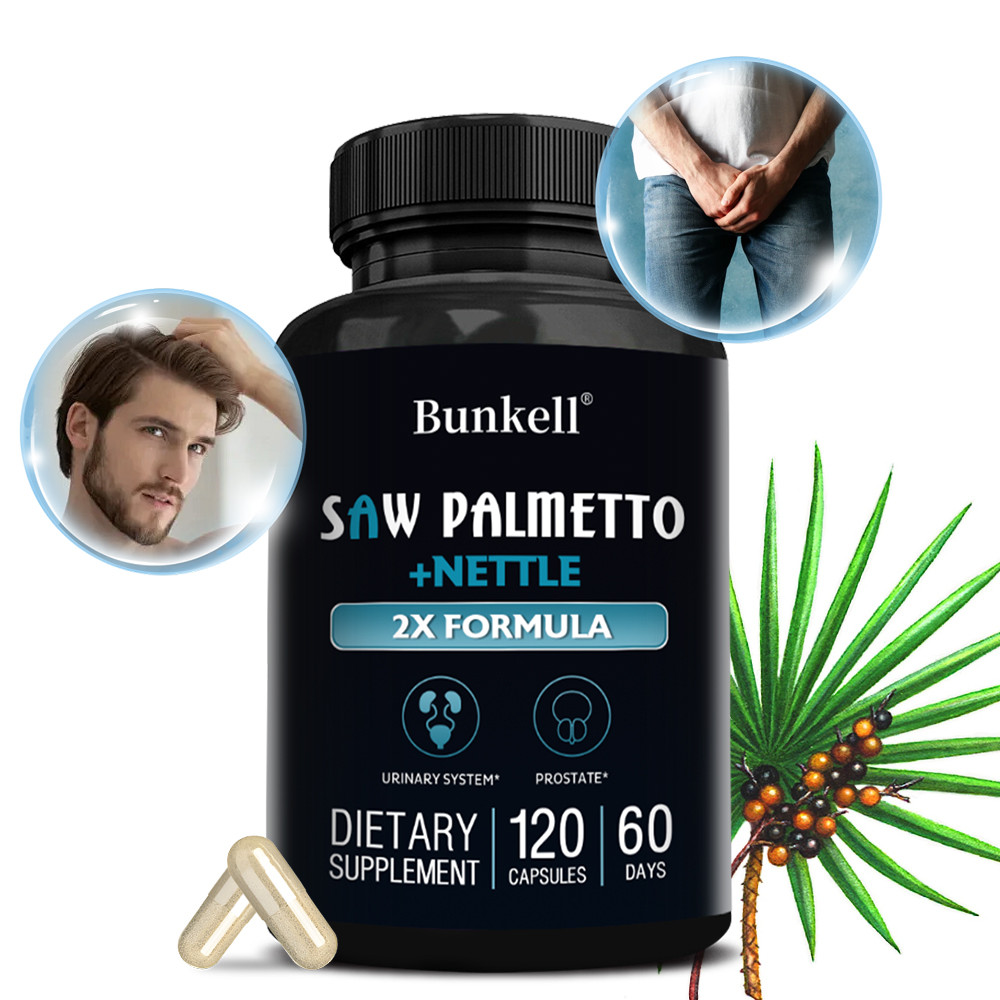 Saw Palmetto ช่วยต่อมลูกหมากและปัสสาวะสุขภาพปรับปรุงความถี่ปัสสาวะช่วยในการผมร่วงชาย