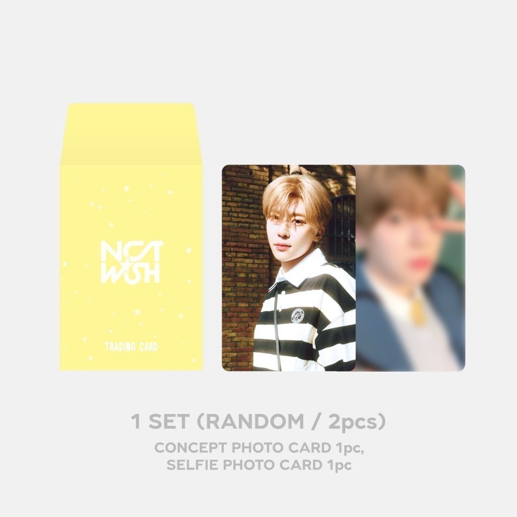 พร้อมส่ง - โค้ดลด 50% ในไลฟ์ / Trading Card Set WISH STATION B Ver.