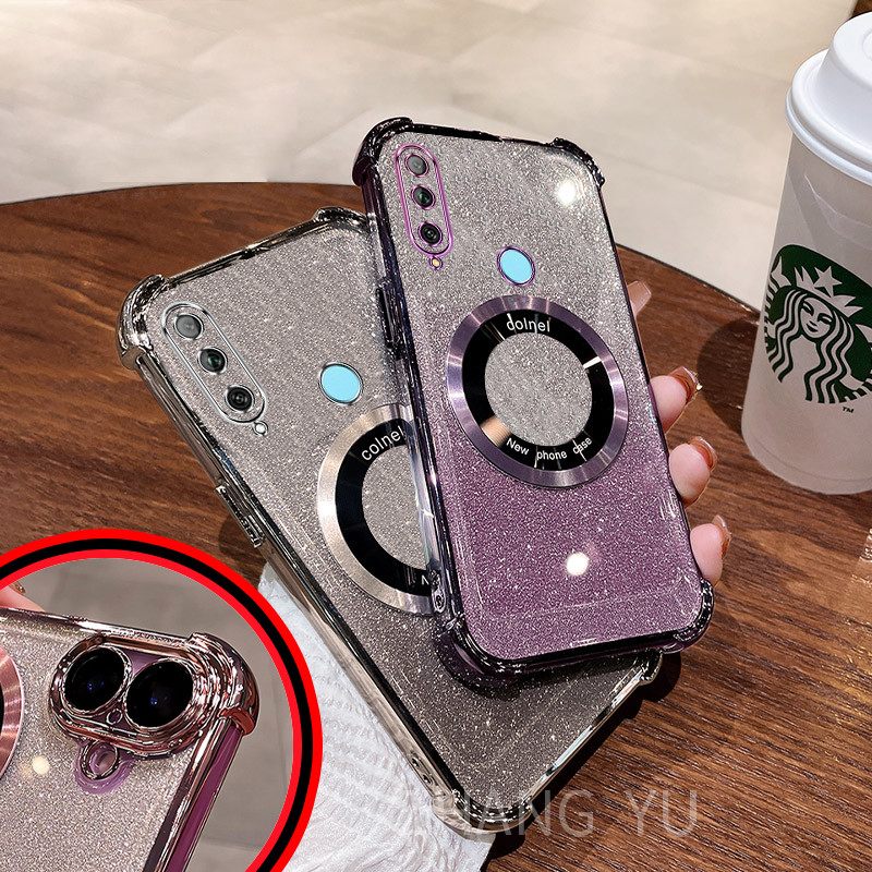 ปลอก Huawei y6p y9 prime 2019 y9s เคสโทรศัพท์ ใหม่ ล่าสุด แผ่นแม่เหล็ก softcase