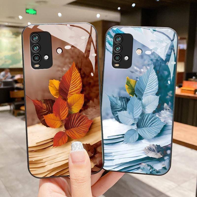 เหมาะสำหรับ Redmi Note 9 4G Pro Max 9S 10 5G Lite 11 8 กรณีโทรศัพท์มือถือป้องกันรอยขีดข่วน Artistic 