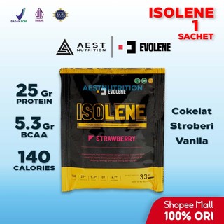 Evolene Isolene Sachet 1 Serving Susu Whey Protein Isolate