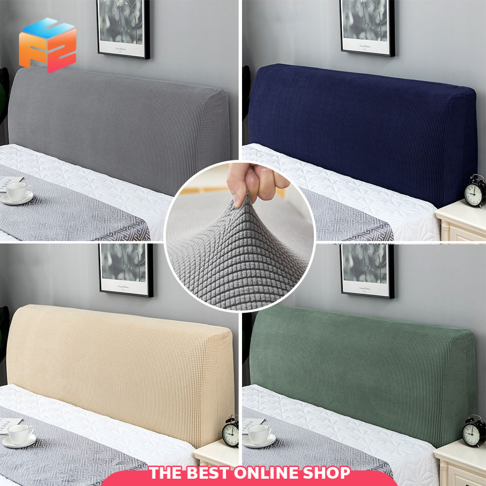 F2C ผ้าคลุมหัวเตียง มี 5 ขนาดไซส์เตียง Bed Headboares Bedside Cover