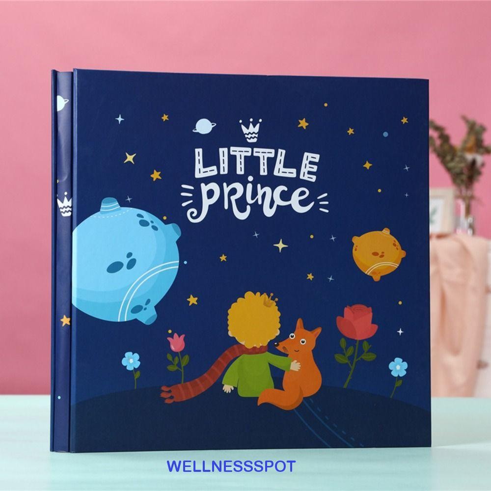 Wellnessspot อัลบั้ม DIY ฟิล์มมีกาวในตัวเขียนได้ 20 แผ่น/40 หน้า อัลบั้มภาพมีกาวในตัว DIY, INS อัลบั้มภาพทํามือสร้างสรรค์ความจุสูง Idol Star