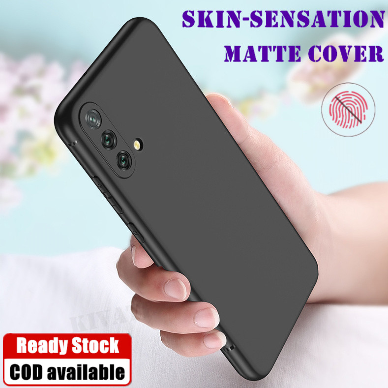 สําหรับ OnePlus Nord CE 5G EB2101 EB2103 ผิวสัมผัส Slim Fit ยืดหยุ่นซิลิโคนเหลวนุ่ม Matte Cover Anti
