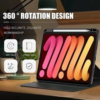 หมุนได้ 360 องศา สําหรับ เคสไอเเพด gen10 Pro11 Air4 Air5 Air6 case Gen9 Gen8 Gen7 10.2 Gen6 gen5 เคส Pro Air3 ใส่ปากกาได
