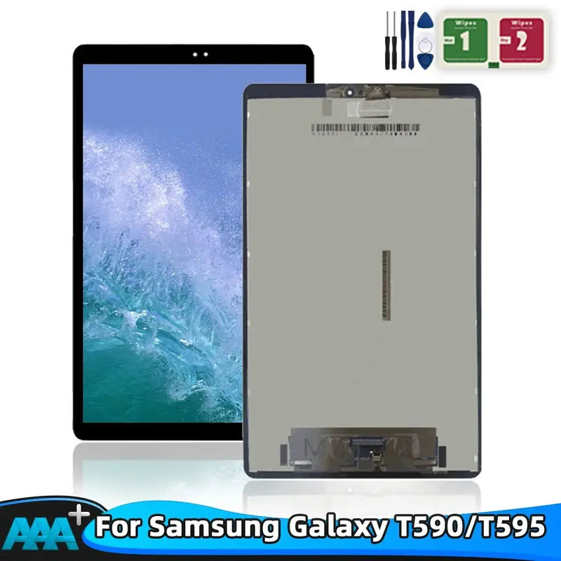 Lcd สําหรับ Samsung Galaxy Tab A2 SM-T590 SM-T595 T595 T590 จอแสดงผล LCD หน้าจอสัมผัส T590 LCD เปลี่