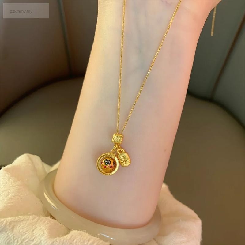 Zaki Ram จี้สร้อยคอพระพุทธรูป High-End National อินเทรนด์ Zaki Ram จี้สร้อยคอสไตล์ใหม่ Eye