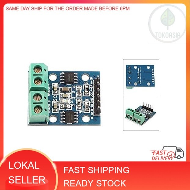 Stepper Motor Dual DC Driver Control H-Bridge Board L9110 L9110S โมดูล Arduino 2.5V-2V 0.8A ไดรฟ์ IO