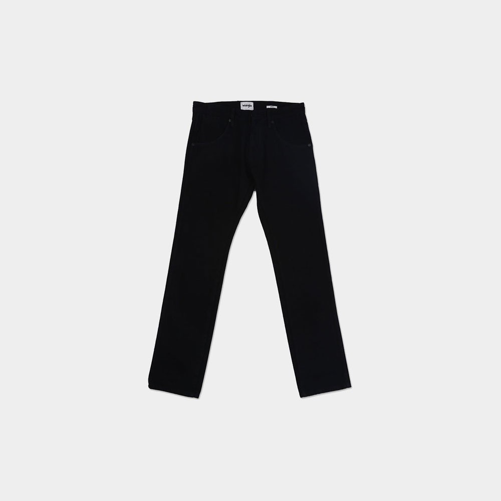 WRANGLER กางเกงยีนส์ผู้ชาย เอวกลาง ทรงเข้ารูป ทรง SLIM รุ่น WR SC23MFRZC06 สีดำ