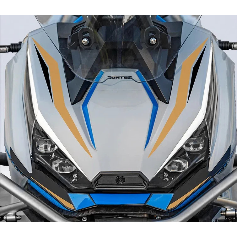 สําหรับ ZONTES 368G 2024 รถจักรยานยนต์ด้านหน้า Beak สติกเกอร์กันน้ํา