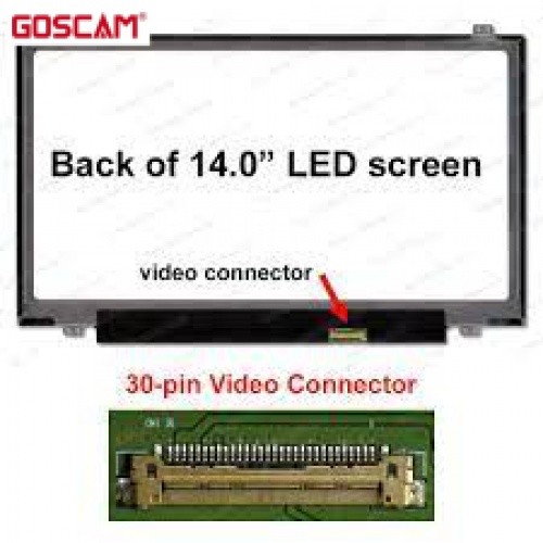 ✿FHD HD 14.0 30 PIN Slim Type LED หน้าจอ LCD สำหรับ Asus แล็ปท็อป x453 k451l A456U N140BGE-E43