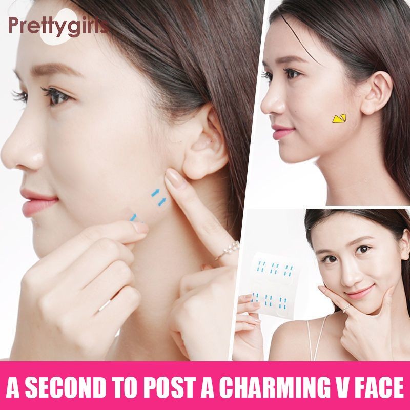 PY.thLifting Tightening Slimming face Patch ผู้หญิง V-face Patch โปร่งใสที่มองไม่เห็น Bandages-PY