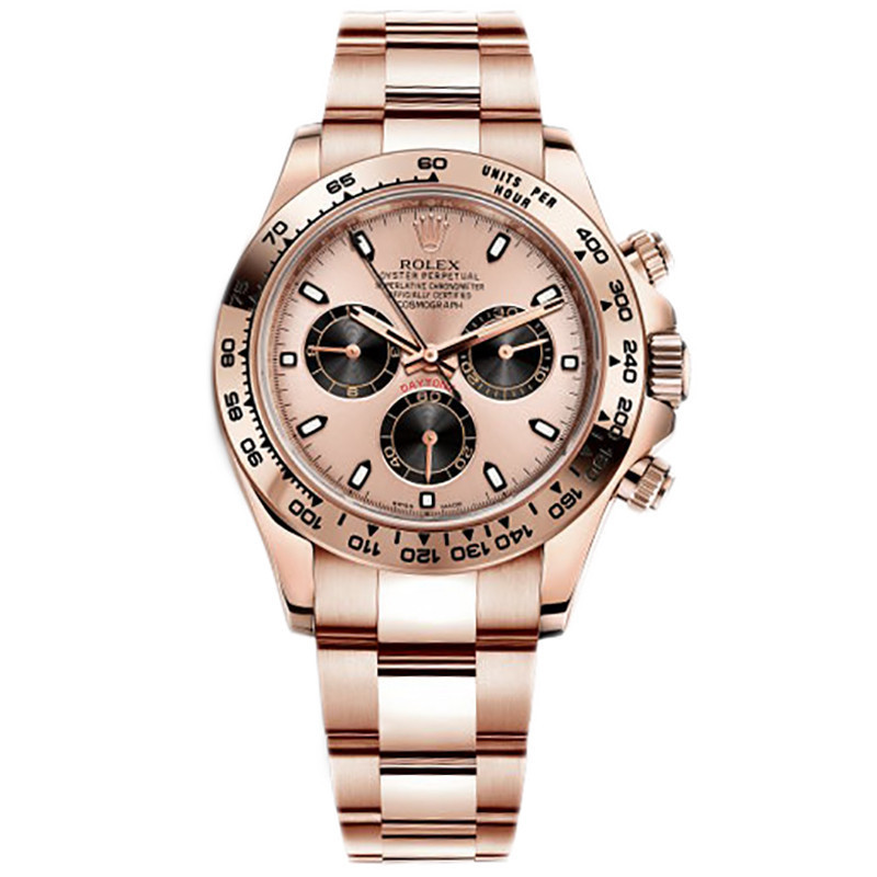 Rolex Full Set Rolex Daytona 18K Rose Gold Watch นาฬิกาผู้ชาย116505