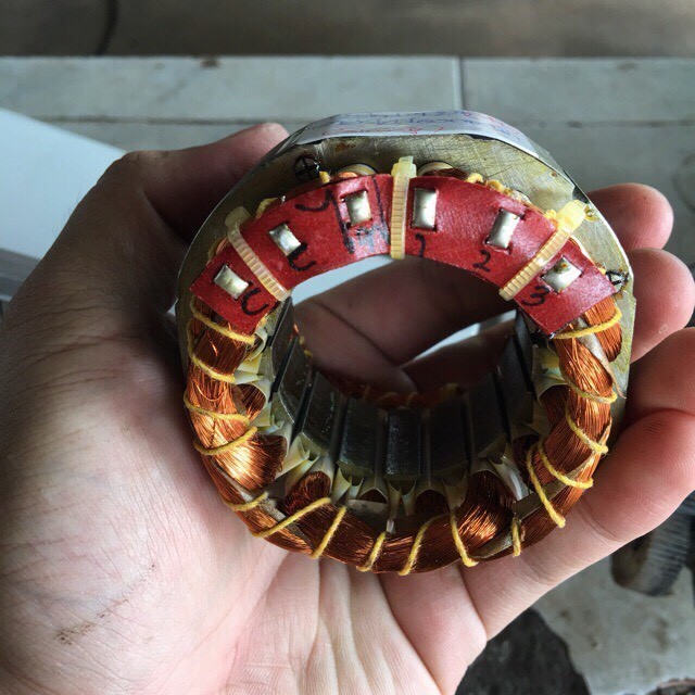 มอเตอร์พัดลม (มิสซู)คอยล์พัดลม16” ทองแดงแท้