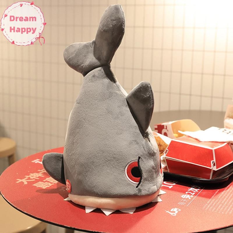 Dreamhappy น่ารักตลกหมวกฉลามการ์ตูนหมวกคอสเพลย์หมวกฉลาม Headwear เกมเหตุการณ์ประสิทธิภาพหมวกปาร์ตี้ฮาโลวีนแต่งตัวเครื่องแต่งกาย TH