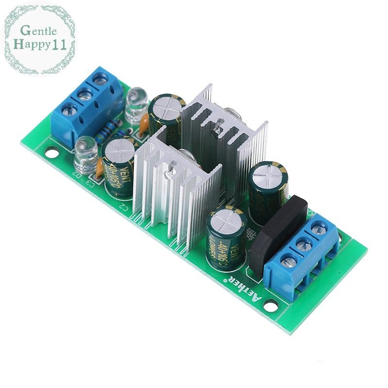 Gentlehappy LM7815 + LM7915 ±15V dual แรงดันไฟฟ้าควบคุมวงจรเรียงกระแสสะพานโมดูลแหล่งจ่ายไฟ TH